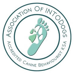 Association of INTODogs Accredited Canine Behaviourist KSA logo